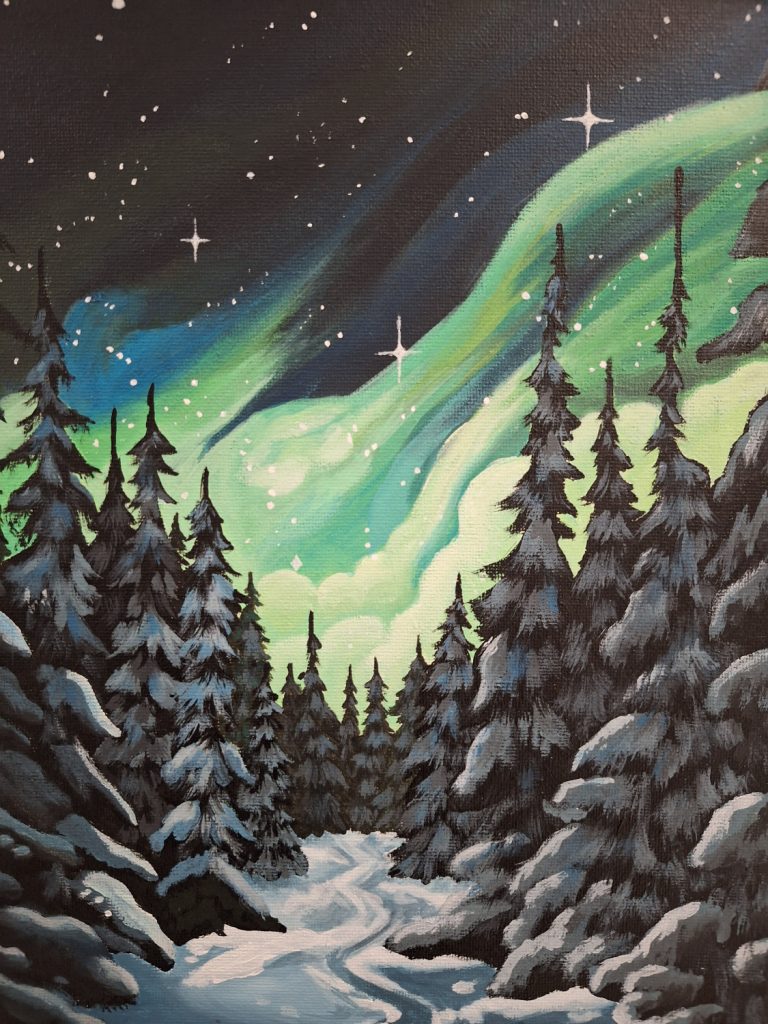 En el cielo hay un poema, exposición de pintura (2)